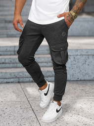 Pánske tepláky grafitové OZONEE C/316Z