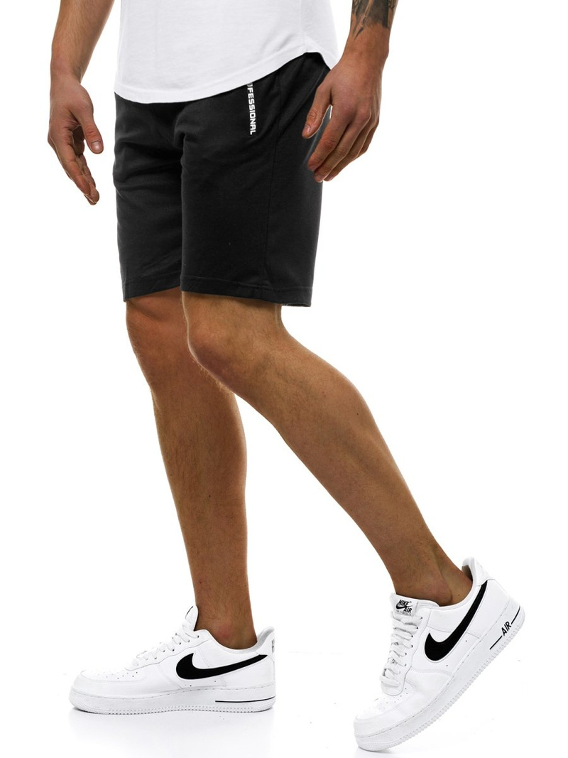 Pánske kraťasy Čierne JS/XW51