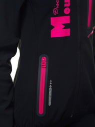 Dámska Bunda Softshell Čierna OZONEE JS/HH030/1