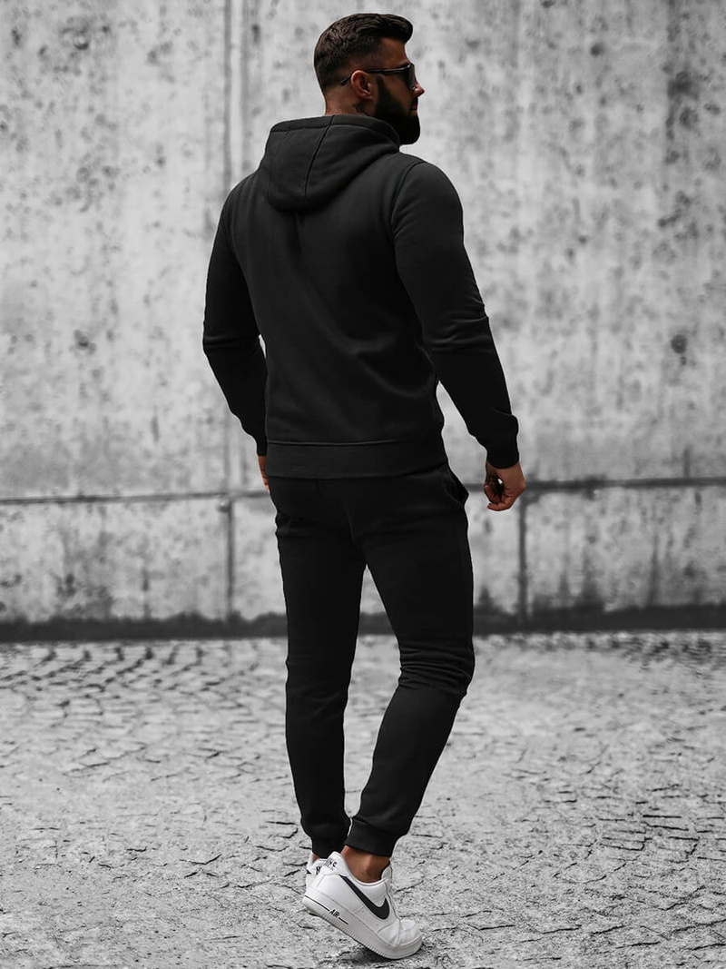 Pánska Tepláková Súprava Čierny OZONEE JS/XW2008