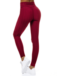 Dámske legíny Bordové OZONEE O/20475