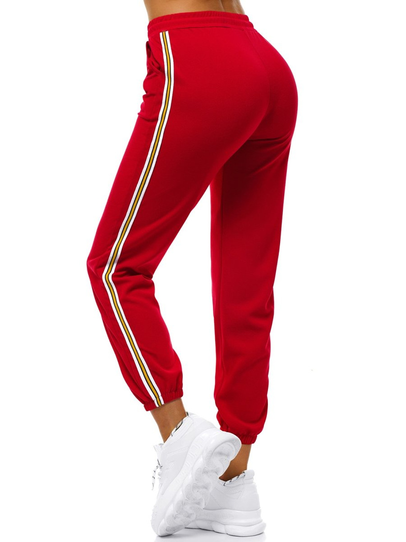 Dámske tepláky Červené OZONEE JS/1020/B5