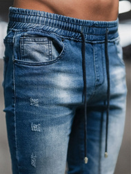 Pánske Jogger Nohavice Tmavomodré OZONEE NB/MP0053/2BS