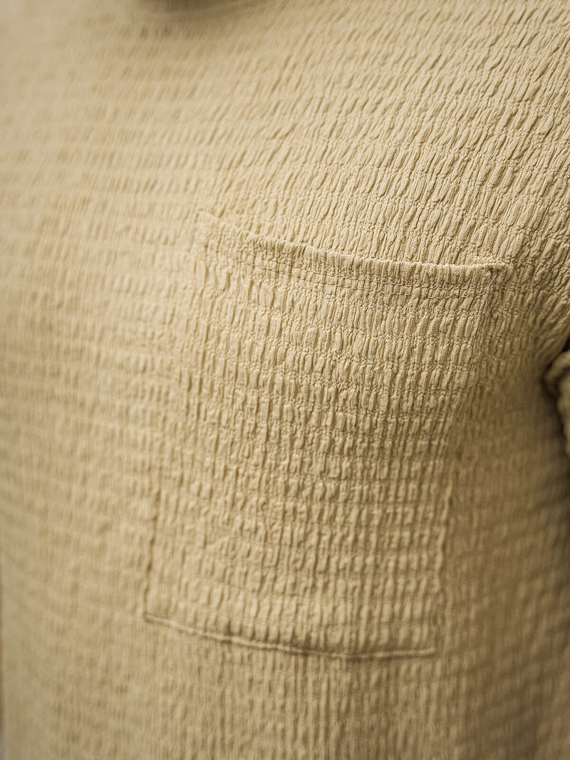 Pánske Tričko Camelový OZONEE O/Y960T