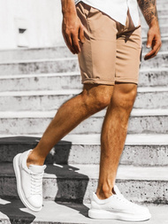 Pánske chino kraťasy Camelové OZONEE DJ/1001