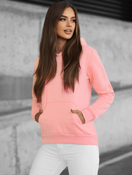 Dámska Mikina prášková ružová OZONEE JS/W02Z