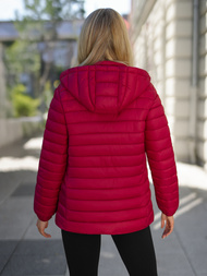 Dámska Bunda Bordová OZONEE JS/16M9101/06Z