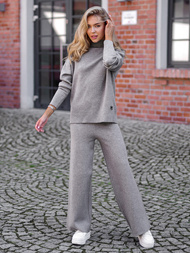Dámska Dvojdielna Tepláková Súprava Šedá OZONEE JS/53C5203/2