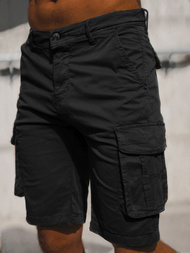 Pánske Chino Kraťasy Čierne OZONEE T/XX160086/1