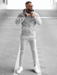 Pánska Tepláková Súprava Šedá OZONEE JS/68C10386/2Z