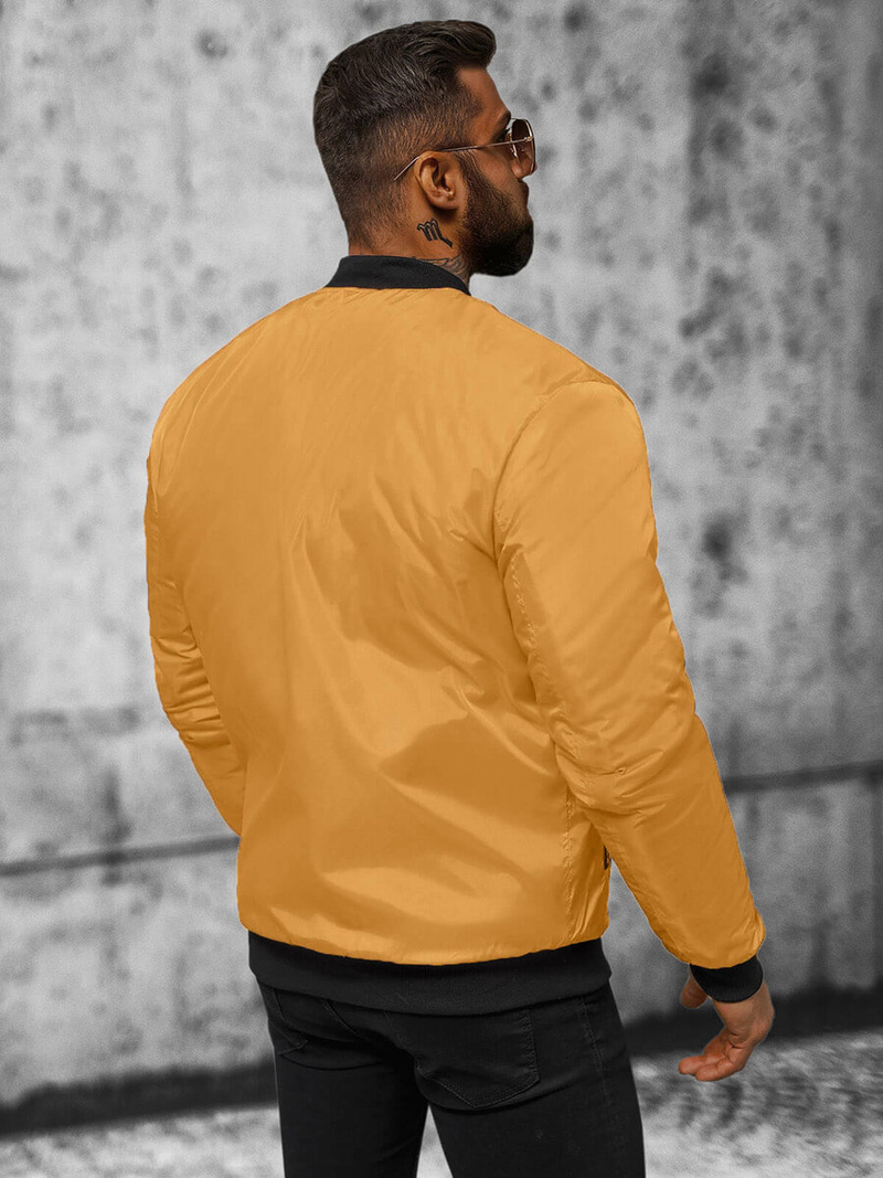 Pánska Bunda Camelová OZONEE JS/AK95Z