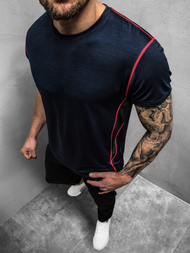 Pánske Tričko Námornícke Modré OZONEE JS/KS2104Z