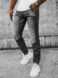 Pánske Jogger Nohavice Čierne OZONEE NB/MP0118N