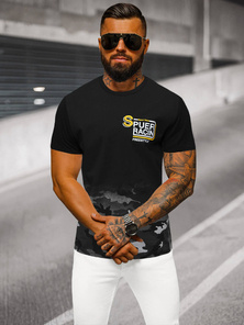 Pánske Tričko Sivé OZONEE JS/S985/2Z