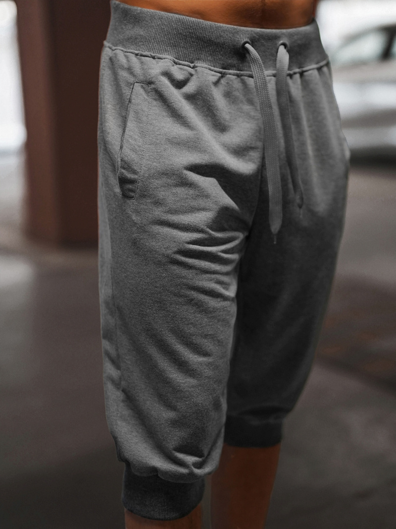 Pánske kraťasy grafitové OZONEE JS/XW07/5Z