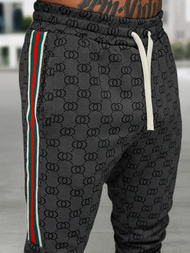 Pánska Tepláková Súprava Čierny OZONEE O/FF5111AB