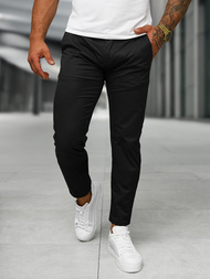 Pánske Nohavice Čierne OZONEE BL/SK222/1