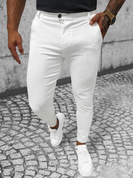 Pánske Nohavice Ecru OZONEE O/P4049