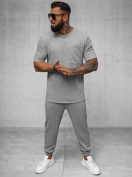 Pánske Tričko Sivý OZONEE O/Y960T