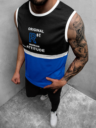 Pánske tielko modré JS/SS11082Z