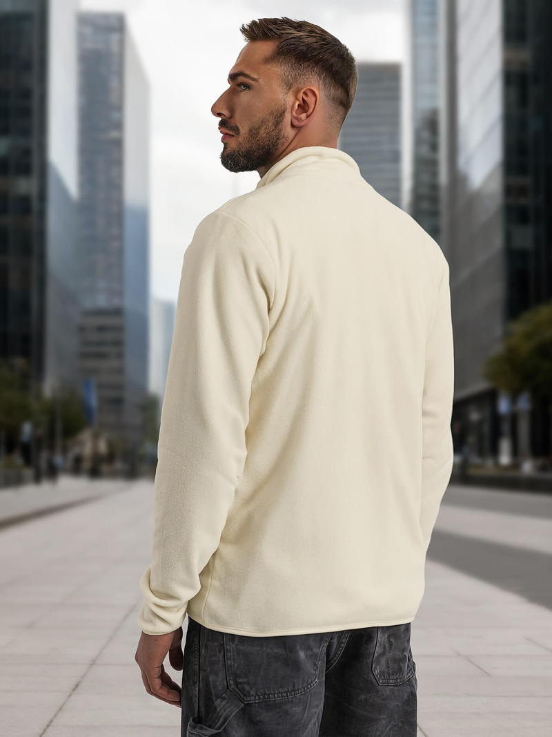 Pánska Mikina Ecru OZONEE JS/HH016/1