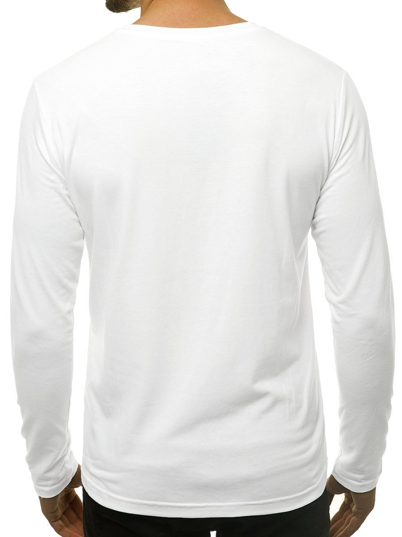 Pánsky nátielník Biely OZONEE JS/CX01