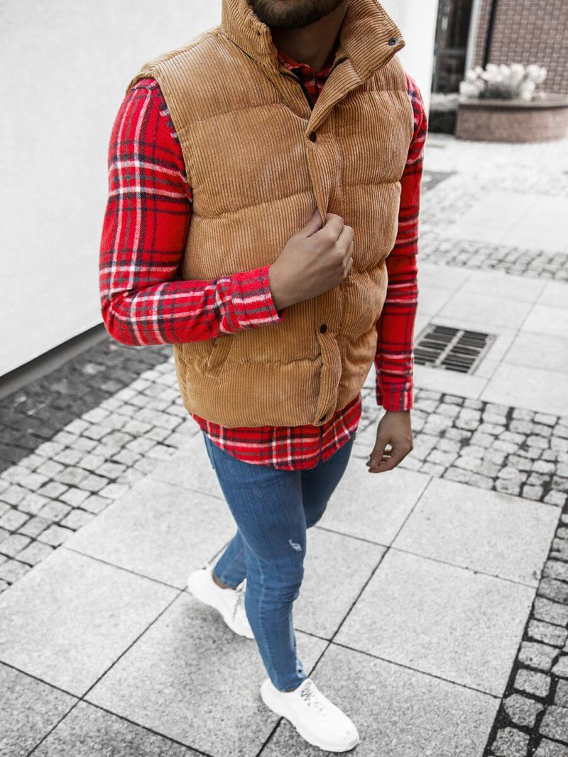 Pánska vesta Camelová OZONEE E/3950