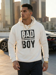 Pánska Mikina Biela OZONEE JS/65B3909/1Z