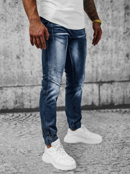 Pánske Jogger Nohavice Tmavomodré OZONEE NB/MP0115BS