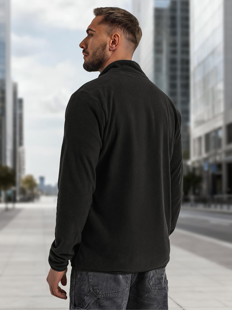 Pánska Mikina Čierna OZONEE JS/HH016/3