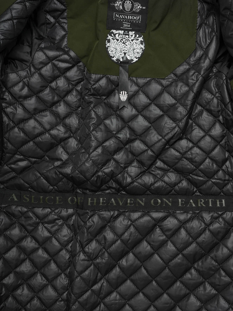 Dámska bunda khaki OZONEE O/W377Z