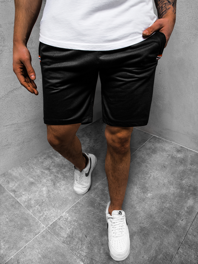 Pánske kraťasy Čierne JS/XW75Z