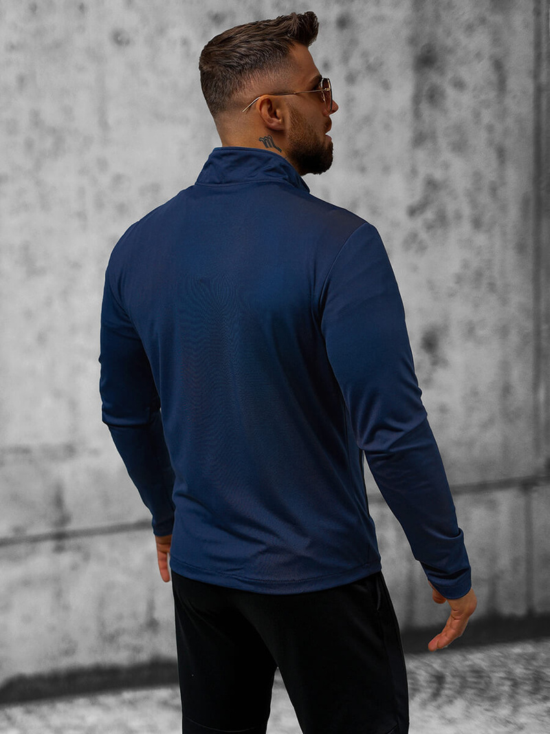 Pánska Bunda Námornícka Modrá OZONEE JS/M10309