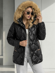 Dámska bunda čierna OZONEE O/5M3226/392Z