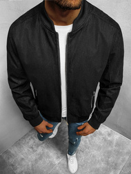 Pánska Bunda Čierna OZONEE N/7112/1