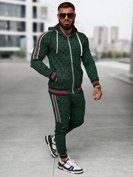 Pánska Tepláková Súprava Zelený OZONEE O/FF5111AB