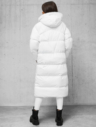 Dámska bunda biela OZONEE JS/5M3163/281Z