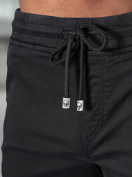 Pánske Chino Kraťasy Čierne OZONEE NB/MP0266NZ