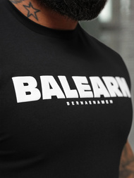 Pánske Tričko Čierne OZONEE NB/MT3135