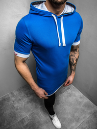 Pánske Tričko modrý OZONEE O/1273Z