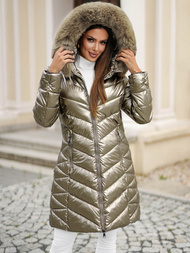 Dámska Bunda Zlato OZONEE JS/16M9100/403Z