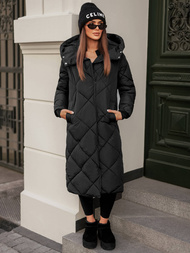 Dámska bunda čierna OZONEE JS/5M3173/392Z