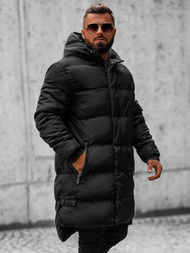 Pánska Bunda Čierna OZONEE O/M799