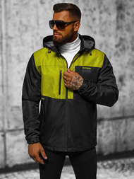 Pánska Bunda Čierna OZONEE JS/22M311/392