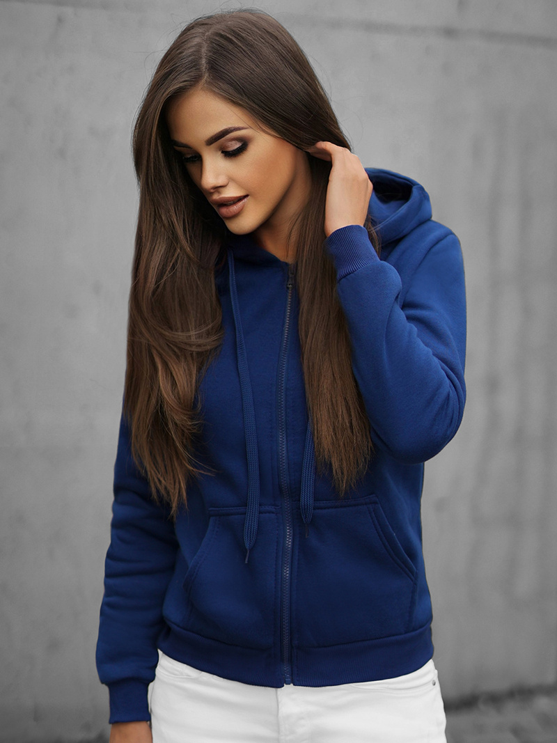 Dámska Mikina kobaltová/2 OZONEE JS/W03/66Z