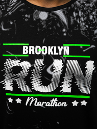 Pánske Tielko Čierne OZONEE JS/KS2075Z