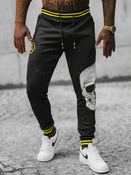 Pánske Tepláky Čierne OZONEE JS/K10228Z