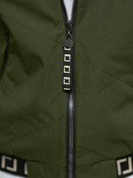 Dámska Bunda Tmavo-Zelená OZONEE JS/5M3161/136