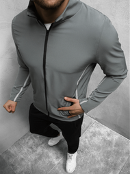 Pánska Mikina Sivá OZONEE JS/M10303