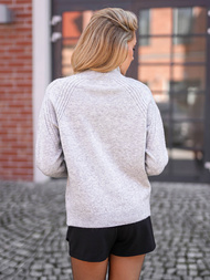 Dámsky Sveter Šedá OZONEE JS/53B5201/2